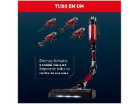 Aspirador de Pó Vertical e Portátil Arno sem Fio a Bateria 250W X-Force Flex 9.60 RH20 Vermelho - 2