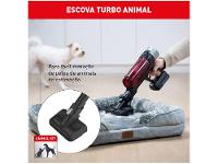 Aspirador de Pó Vertical e Portátil Arno sem Fio a Bateria 250W X-Force Flex 9.60 RH20 Vermelho - 7