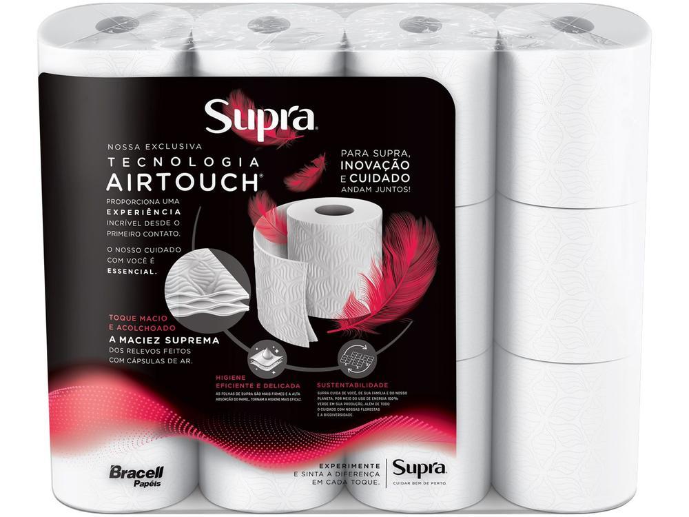 Papel Higiênico Folha Dupla Bracell Supra 12 Rolos 30m - 7