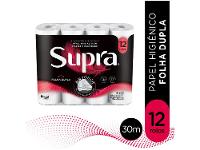 Papel Higiênico Folha Dupla Bracell Supra 12 Rolos 30m - 2