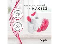 Papel Higiênico Folha dupla Bracell Supra 16 Rolos 30m - 5