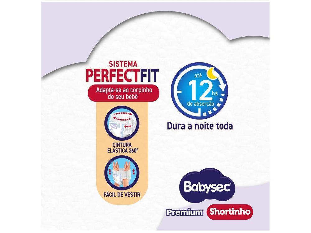 Fralda Shortinho Babysec Premium Hiper XG 11 a 14kg 42 Unidades - 4
