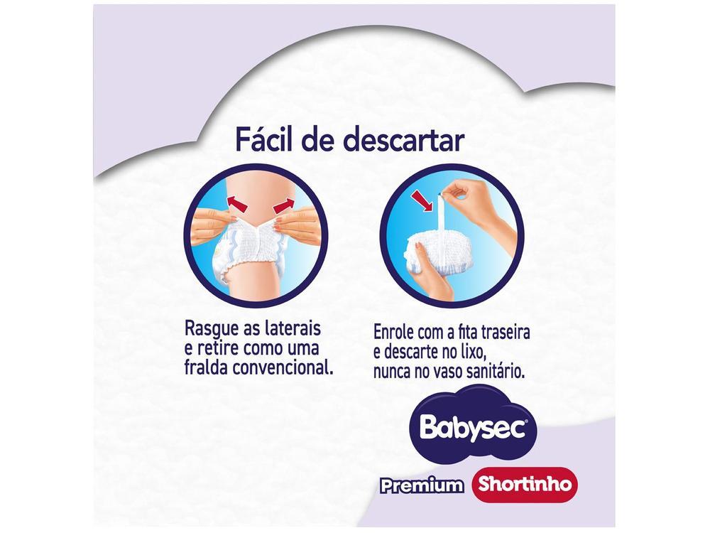 Fralda Shortinho Babysec Premium Hiper XXG 13kg 42 Unidades - 5