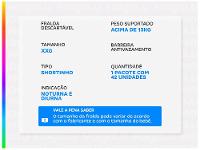 Fralda Shortinho Babysec Premium Hiper XXG 13kg 42 Unidades - 3