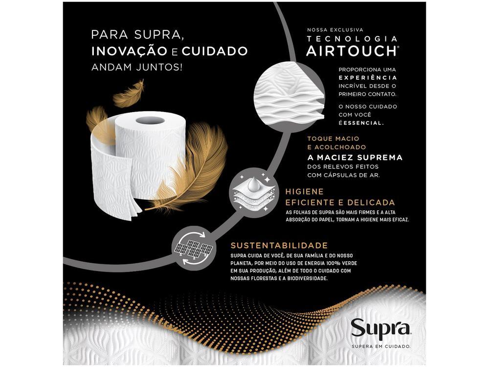 Papel Higiênico Folha tripla Bracell Supra 24 Rolos 20m - 3