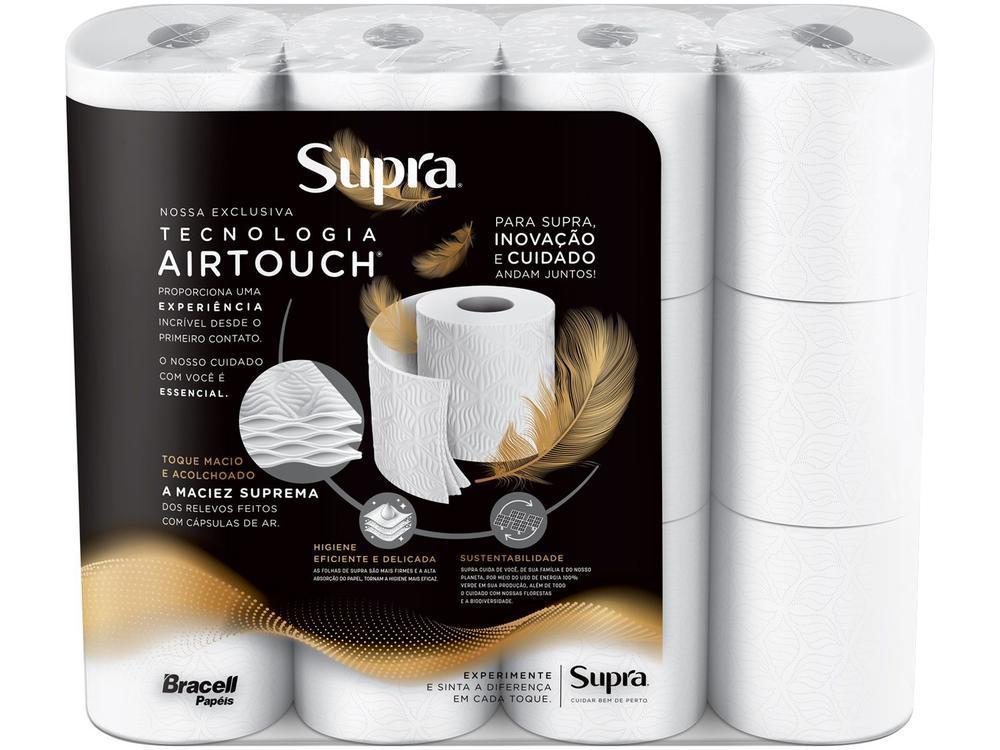 Papel Higiênico Folha Tripla Bracell Supra 12 Rolos 20m - 7