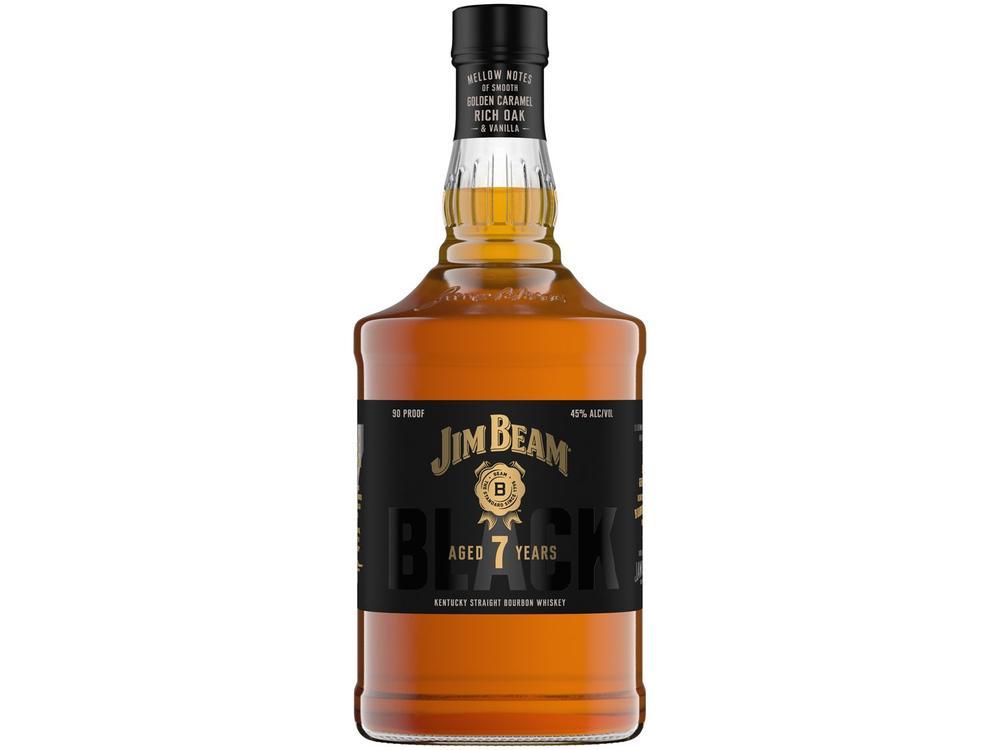 Whisky Jim Beam Black Bourbon 7 Anos Americano 1L - 1
