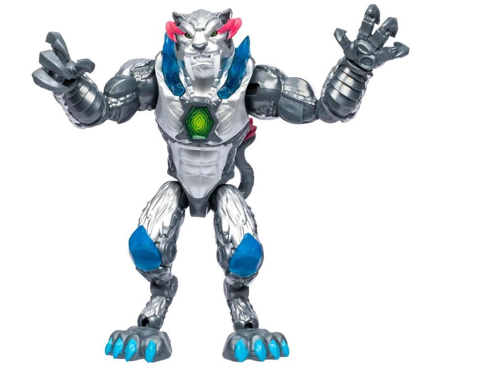 Boneco MrBeast Lab Mutators Pantera Metálica 13cm - 7