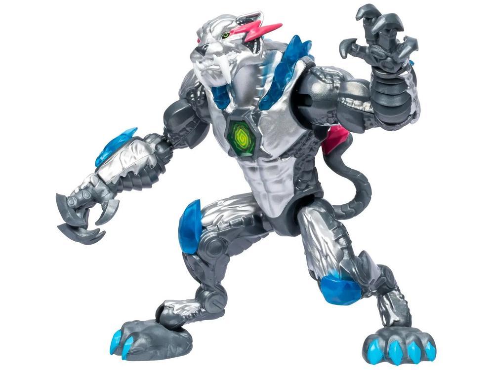 Boneco MrBeast Lab Mutators Pantera Metálica 13cm - 8