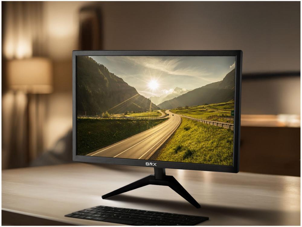 Monitor 20" LED 75Hz 5ms BRX Office Widescreen HDMI e VGA - 3