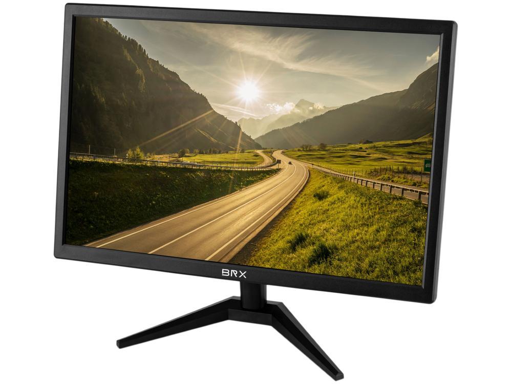 Monitor 20" LED 75Hz 5ms BRX Office Widescreen HDMI e VGA - 6