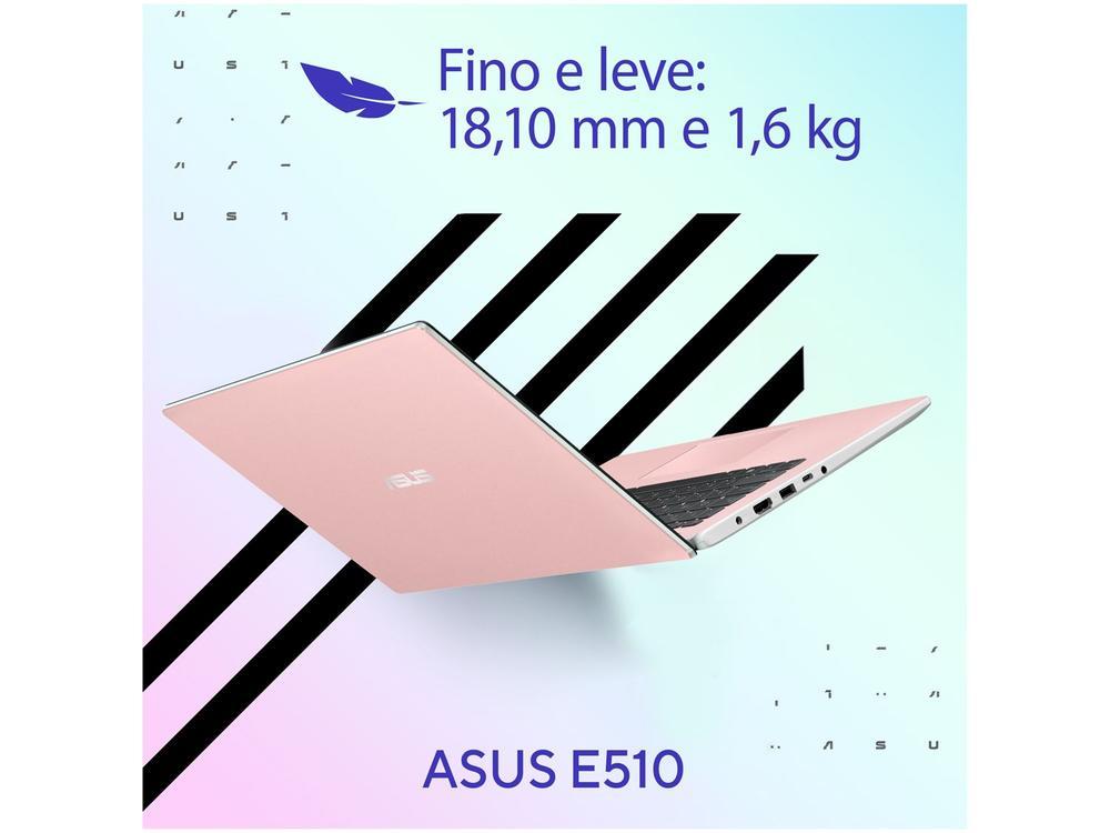 Notebook ASUS Vivobook Go 15 Intel Celeron 4GB RAM 128GB eMMC 15,6" UHD Rosa Windows 11+ Microsoft 365 Personal Office E510KA-BR833WS - 4