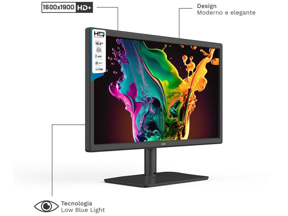 Monitor 19,5" LED HQ 75Hz 5ms M20HQ TN HDMI VGA - 12