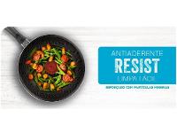 Frigideira Antiaderente Rochedo de Alumínio Facilita Vermelho 30cm - 2