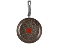 Frigideira Antiaderente Rochedo de Alumínio Facilita Vermelho 30cm - 8