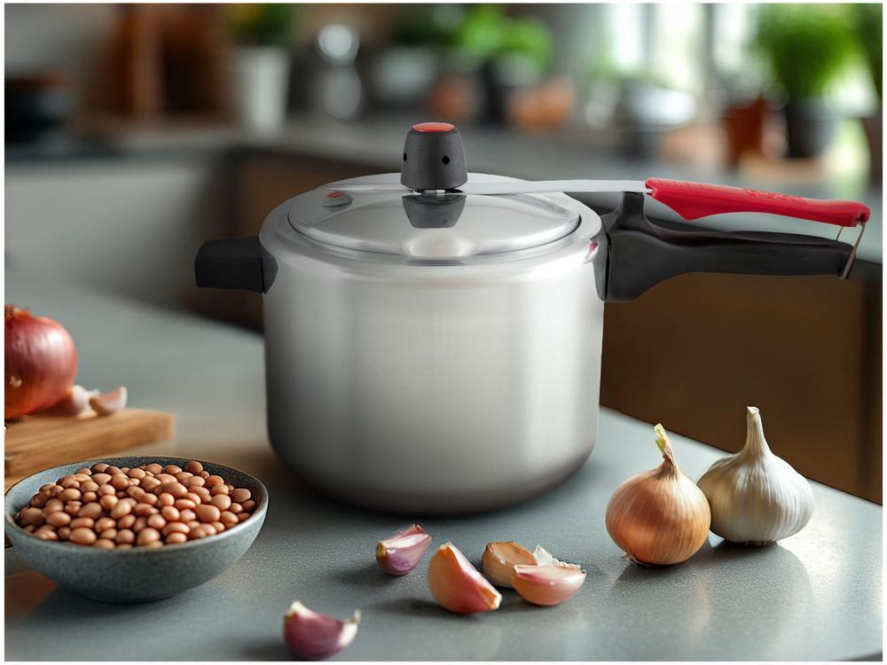 Panela de Pressão Clock 4,5L Prata Eco - 2