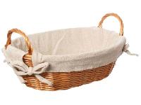 Cesto Organizador Multiuso Marrom Hauskraft Rattan Lily - 1