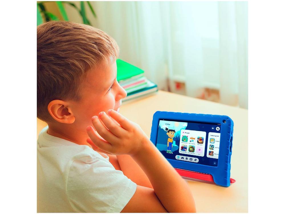 Tablet Infantil Multilaser NB417 4GB RAM 64GB 7" Android Wi-Fi 4G - 14