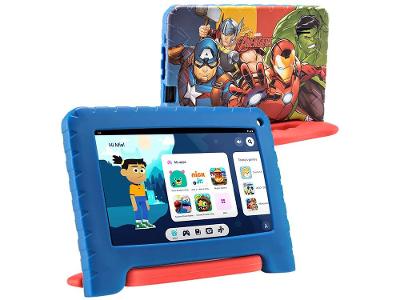 Tablet Infantil Multilaser NB417 4GB RAM 64GB 7" Android Wi-Fi 4G