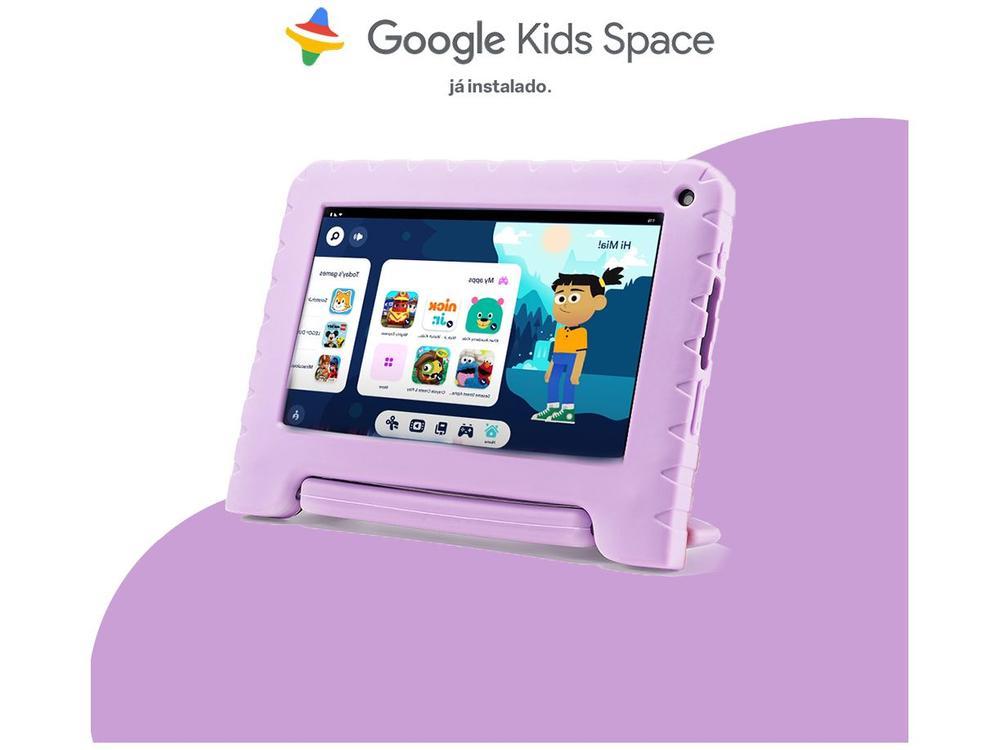 Tablet Infantil Multilaser NB416 4GB RAM 64GB 7" Android Wi-Fi 4G - 3