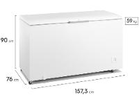 Freezer Horizontal Electrolux Cycle Defrost 1 Porta 513L HI550 - 7