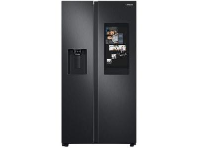 Geladeira/Refrigerador Samsung Smart Side by Side Black Inox 608L Family Hub RS58T5561