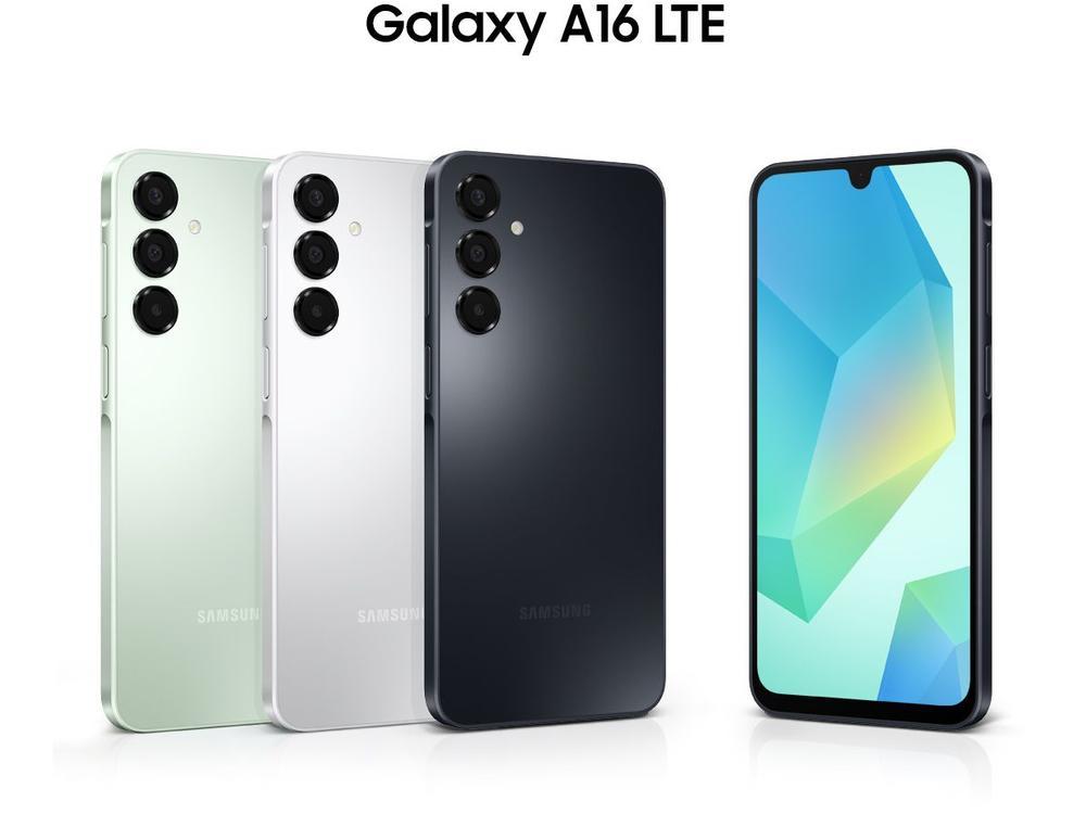 Smartphone Samsung Galaxy A16 256GB Preto Claro 8GB RAM 6,7" FHD+ Selfie Câm Tripla +13MP - 2