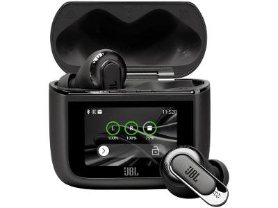 Fone de Ouvido Bluetooth JBL Tour Pro 3 JBLTOURPRO3BLKBR Intra-auricular True Wireless Preto