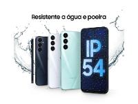 Smartphone Samsung Galaxy A16 256GB Azul Escuro 5G 4GB RAM 6,7" FHD+ Câm Tripla + Selfie 13MP