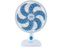 Ventilador de Mesa Ultra V-UT-30-01 30cm 6 Pás 3 Velocidades Branco e Azul - 1