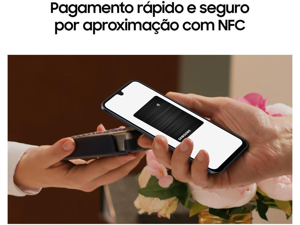 Smartphone Samsung Galaxy A16 128GB Preto 4GB RAM 6,7" FHD+ Câm Tripla de até 50MP + Selfie 13MP Bateria 5000mAh - 5