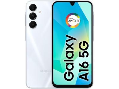 Smartphone Samsung Galaxy A16 256GB Cinza 5G 8GB RAM 6,7" FHD+ Câm Tripla + Selfie 13MP