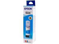 Garrafa de Tinta Epson EcoTank T504 Ciano Refil - 4