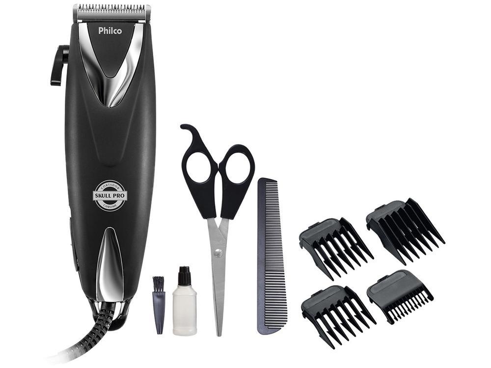Máquina de Cortar Cabelo Philco PCR12CR Skull Pro 5 Níveis de Altura - 3
