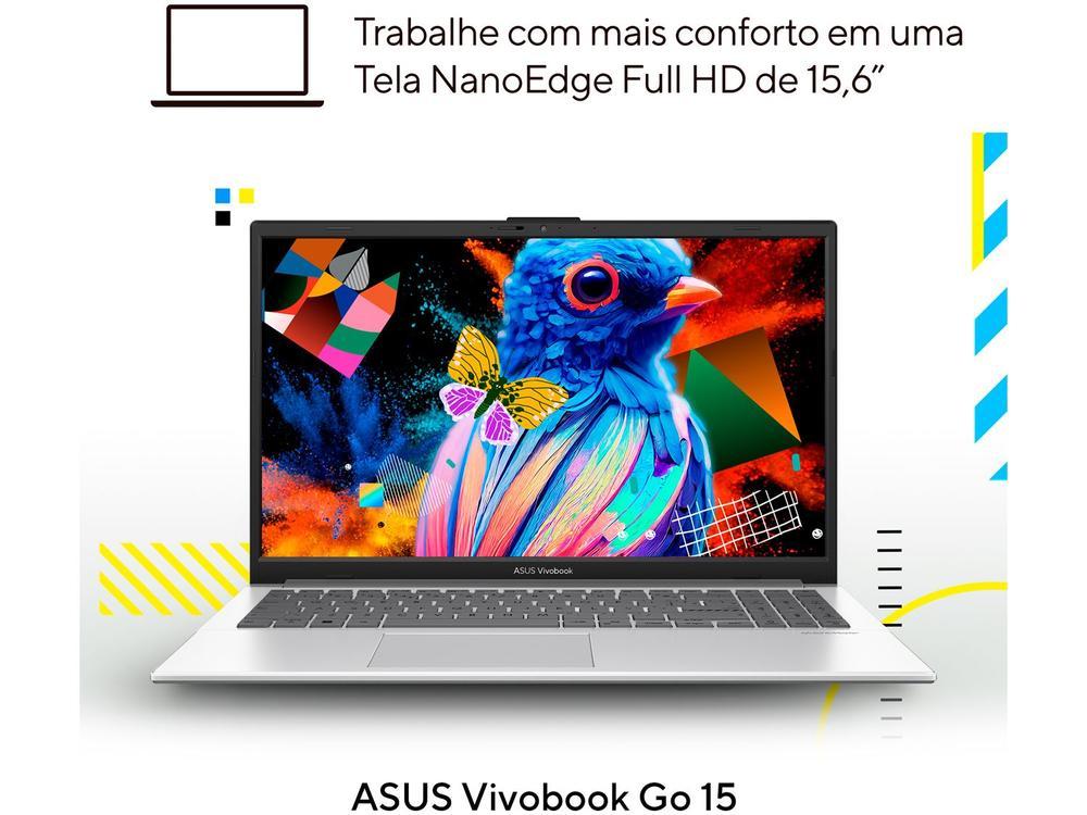 Notebook Asus Vivobook Go 15 Intel Core i3 N305 8GB RAM SSD 256GB Full HD Windows 11 E1504GA-NJ434W - 5