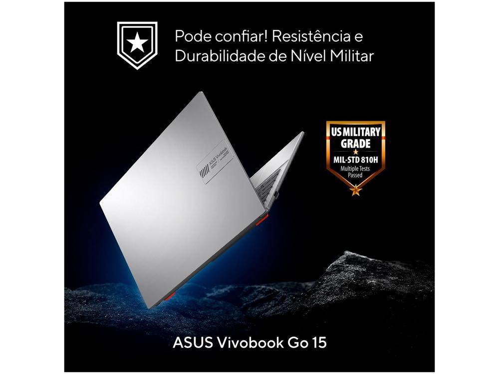 Notebook Asus Vivobook Go 15 Intel Core i3 N305 8GB RAM SSD 256GB Full HD Windows 11 E1504GA-NJ434W - 6