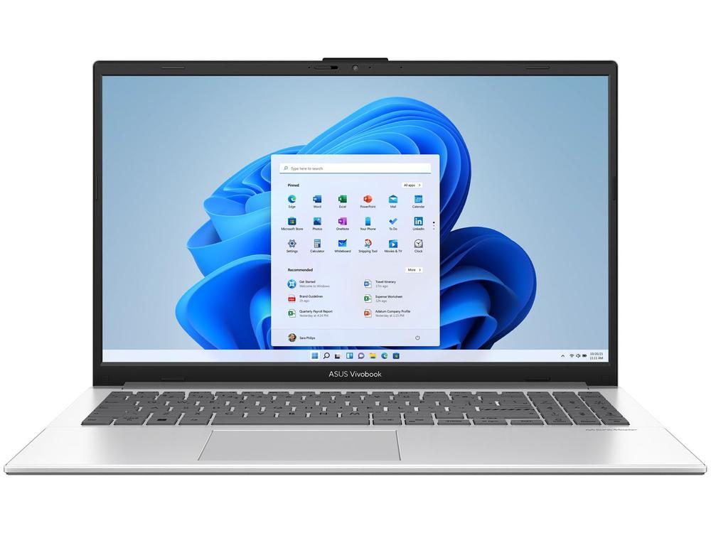 Notebook Asus Vivobook Go 15 Intel Core i3 N305 8GB RAM SSD 256GB Full HD Windows 11 E1504GA-NJ434W - 8