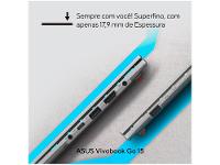 Notebook Asus Vivobook Go 15 Intel Core i3 N305 8GB RAM SSD 256GB Full HD Windows 11 E1504GA-NJ434W