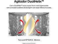 Lavadora de Roupas LG Inverter 16kg Cesto Inox Água Fria Branca WT16WV6A - 3