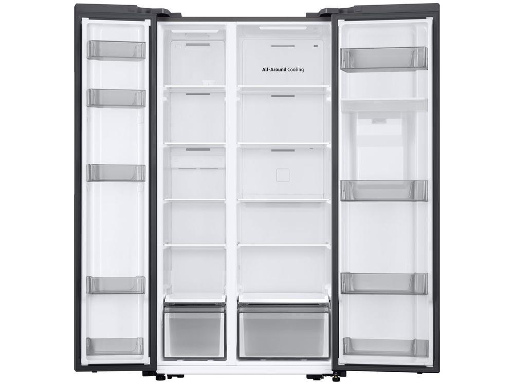 Geladeira/Refrigerador Samsung Smart Frost Free Side by Side Inox Look 560L RS57DG4100 - 13