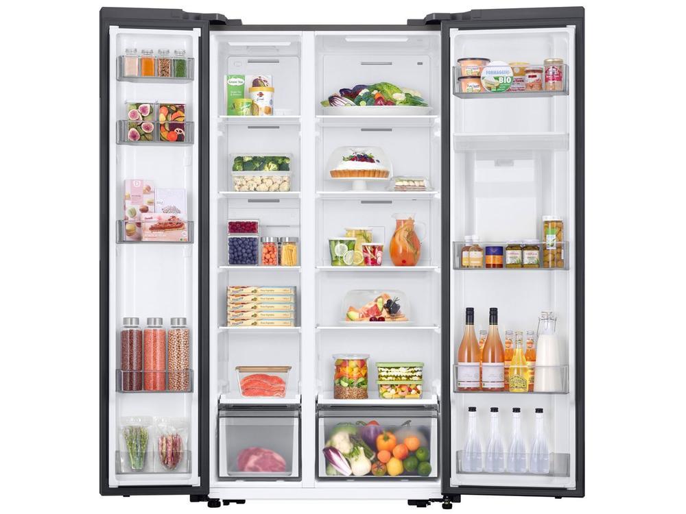 Geladeira/Refrigerador Samsung Smart Frost Free Side by Side Inox Look 560L RS57DG4100 - 3