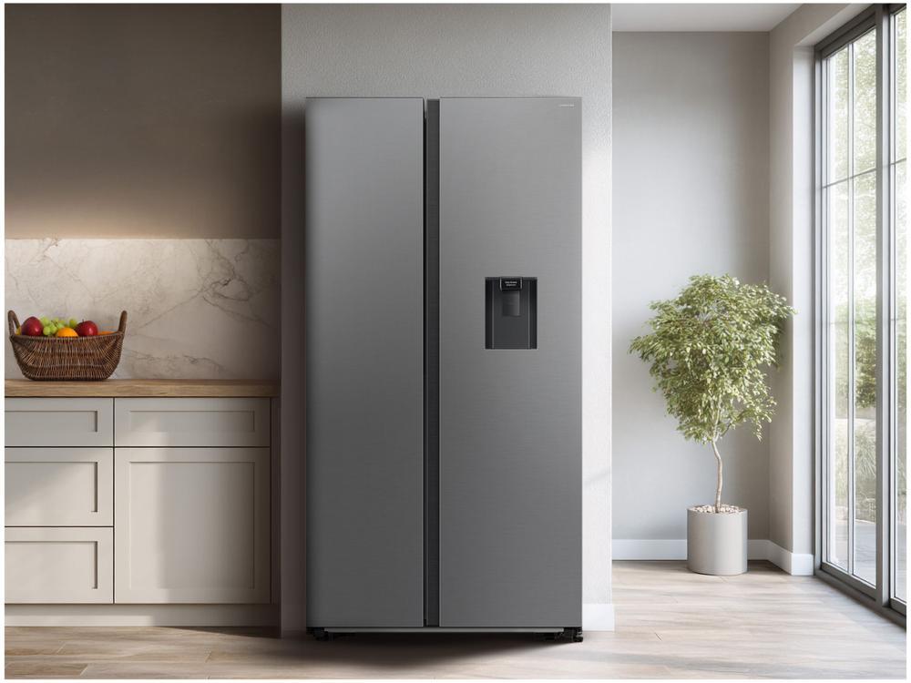 Geladeira/Refrigerador Samsung Smart Frost Free Side by Side Inox Look 560L RS57DG4100 - 2