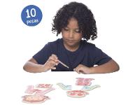 Jogo Encaixe Madera Meu Corpinho Toyster - 2