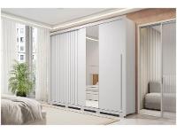 Guarda-roupa Casal 4 Gavetas 2 Portas Caemmun Romanus - 5