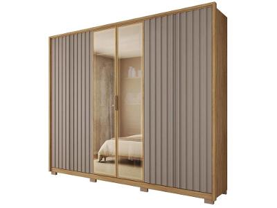 Guarda-roupa Casal 6 Portas 6 Gavetas Caemmun Centurium