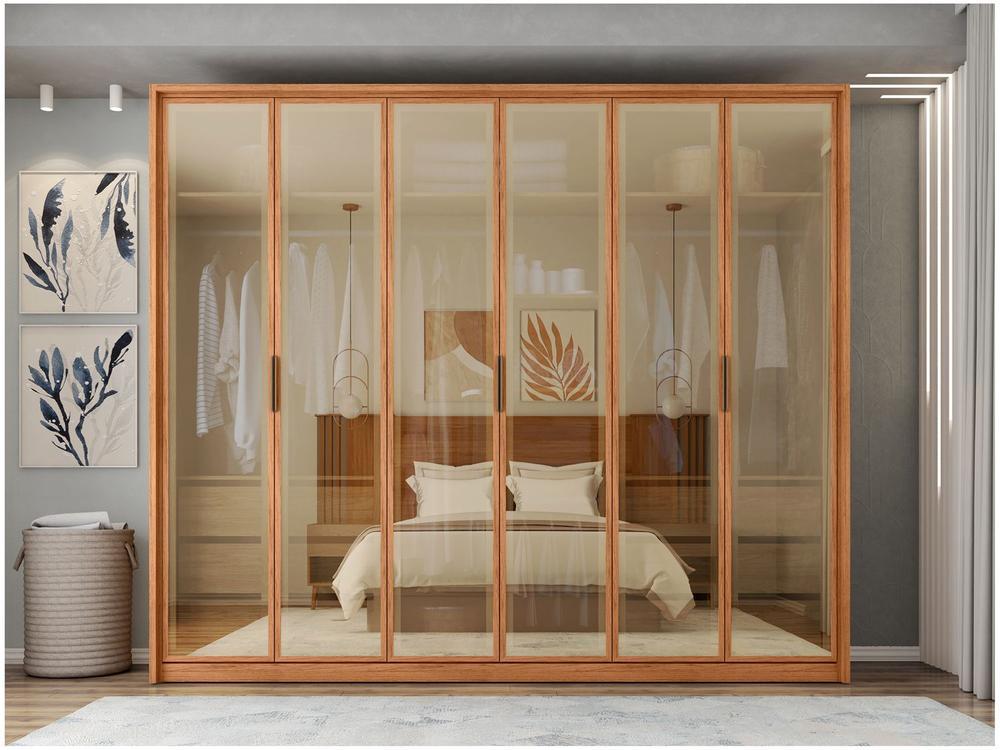 Guarda-roupa Casal 6 Gavetas 6 Portas Caemmun Reflex - 5