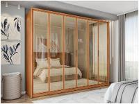 Guarda-roupa Casal 6 Gavetas 6 Portas Caemmun Reflex - 6