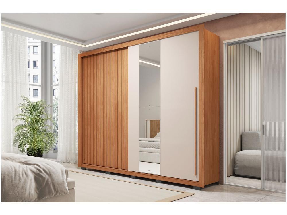 Guarda-roupa Casal 4 Gavetas 2 Portas Caemmun Romanus - 5