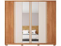 Guarda-roupa Casal 4 Gavetas 6 Portas Caemmun Apollo - 7