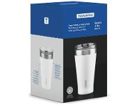 Copo Térmico Parede Dupla com Tampa Tramontina Exata 61646515 Branco 550ml - 7